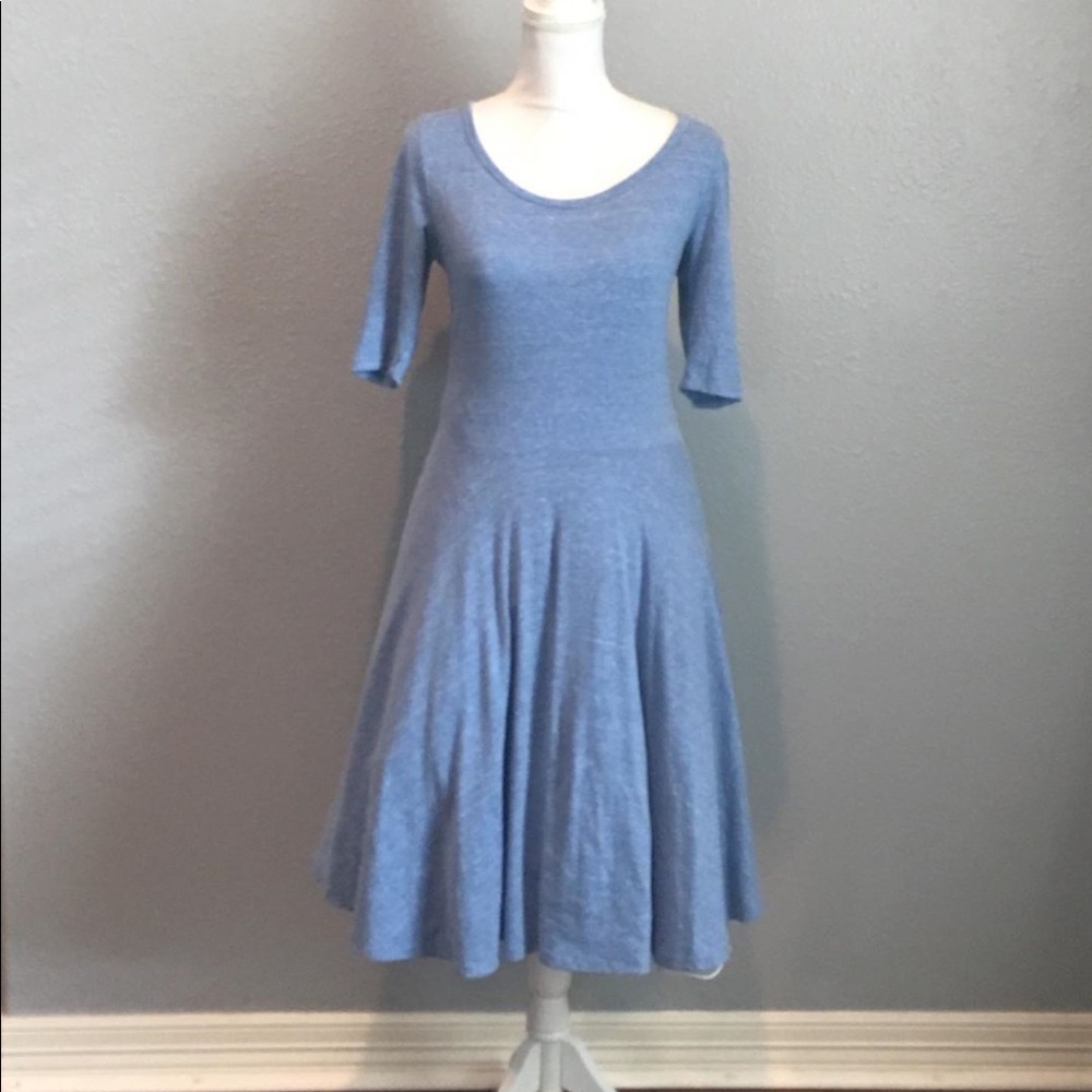 Lula Roe Dress Light Blue size Large